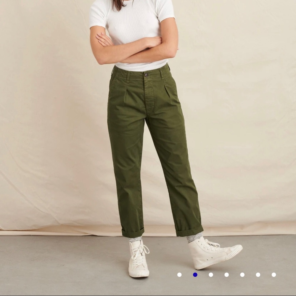 NWOT Alex Mill Boy Pleated Chino Size 12